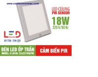 ĐÈN LED ỐP TRẦN CẢM BIẾN D LN 10L/22x22/18W  - RẠNG ĐÔNG