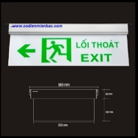  ĐÈN EXIT 2 MẶT CAO CẤP - KENTOM - KT - 670