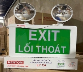 ĐÈN SỰ CỐ KẾT HỢP EXIT KENTOM - KT 730 