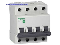 APTOMAT 4P - 50A 4.5KA - MCB TÉP EASY9 - EZ9F34450 - SCHNEIDER